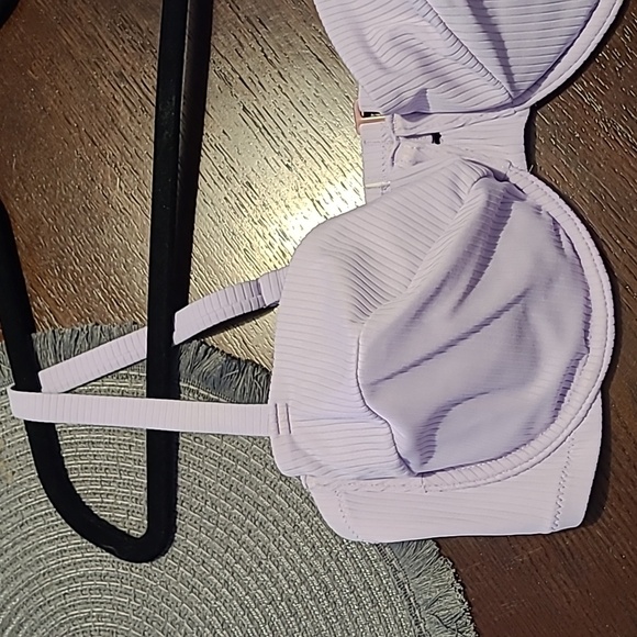 Shade & shore lavender Heavy support underwire padded bikini top great condition - Picture 2 of 12